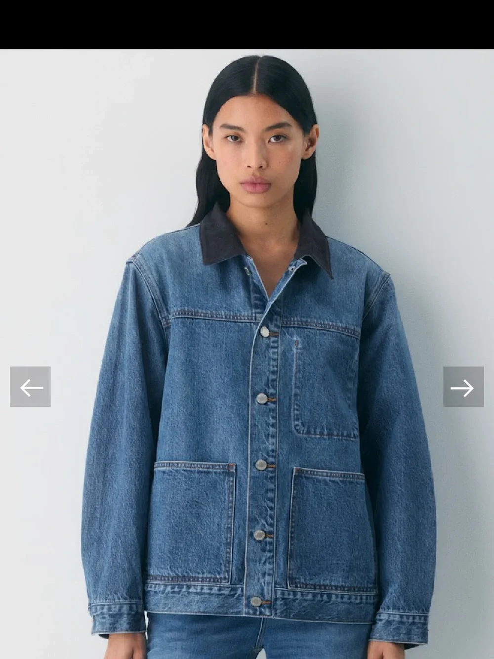 Aritzia - Denim Workwear Jacket (NWT) - Picture 2 of 5